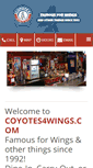 Mobile Screenshot of coyotes4wings.com